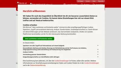 Screenshot of Heute.at
