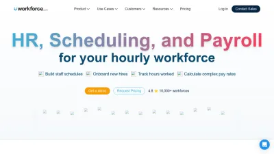 Screenshot of Workforce.com