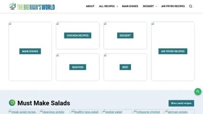Screenshot of Thebigmansworld.com