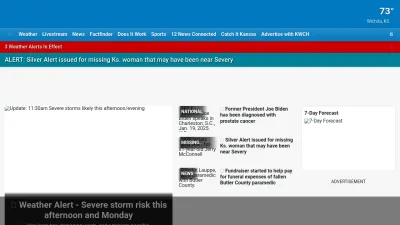Screenshot preview of kwch.com