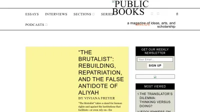 Screenshot of Publicbooks.org