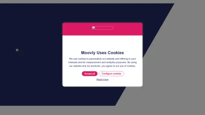 Screenshot preview of moovly.com
