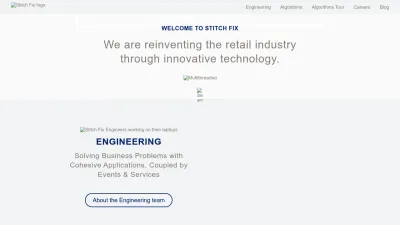 Screenshot of Multithreaded.stitchfix.com