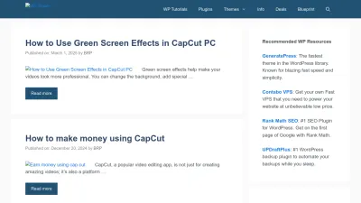 Screenshot of Wptracer.com