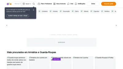 Screenshot of Olx.com.br