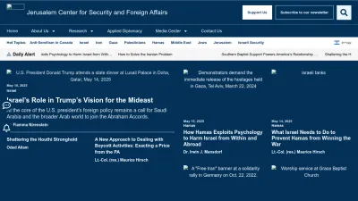 Screenshot of Jcpa.org