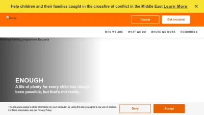 Screenshot of Wvi.org