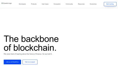 Screenshot of Chain.link