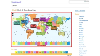 Screenshot of Localtimes.info