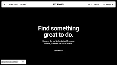 Screenshot of Fatsoma.com