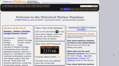 Screenshot of Hmdb.org