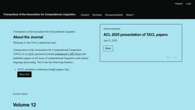 Screenshot of Transacl.org