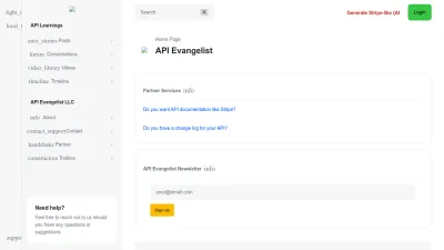 Screenshot of Apievangelist.com