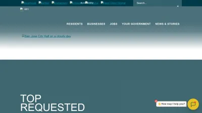 Screenshot preview of sanjoseca.gov