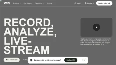 Screenshot preview of veo.co