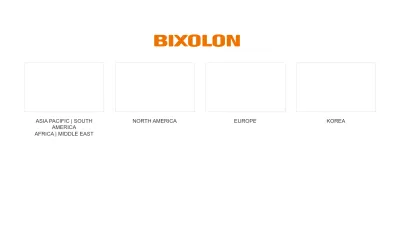Screenshot of Bixolon.com