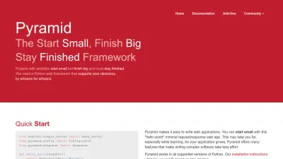 Screenshot of Trypyramid.com