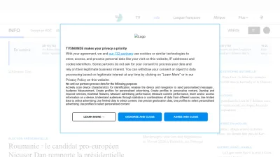 Screenshot of Information.tv5monde.com