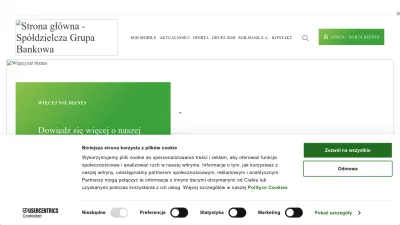 Screenshot of Sgb.pl