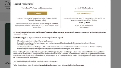 Screenshot of Capital.de