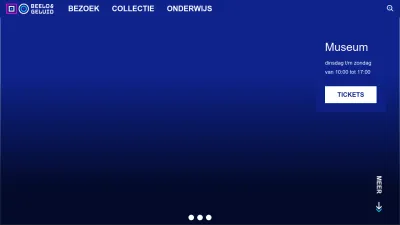 Screenshot preview of beeldengeluid.nl