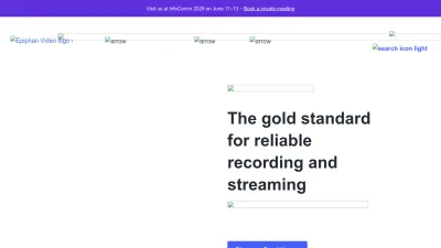 Screenshot of Epiphan.com