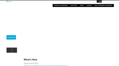 Screenshot of Realnetworks.com