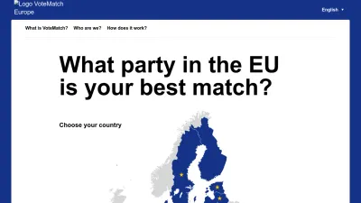 Screenshot of Votematch.eu