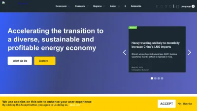 Screenshot of Ieefa.org
