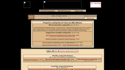 Screenshot preview of marsoweb.nas.nasa.gov