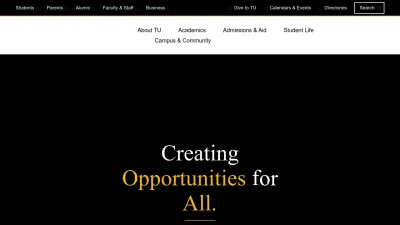 Screenshot preview of towson.edu