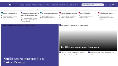 Screenshot of Siol.net
