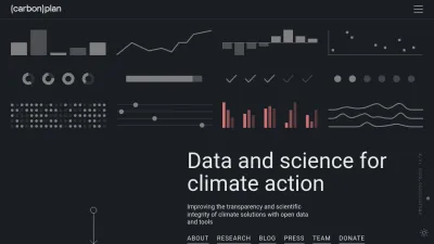 Screenshot preview of carbonplan.org
