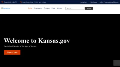 Screenshot preview of kansas.gov