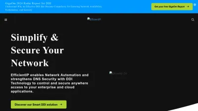 Screenshot of Efficientip.com
