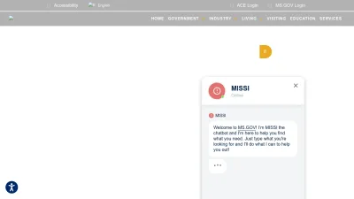 Screenshot of Ms.gov
