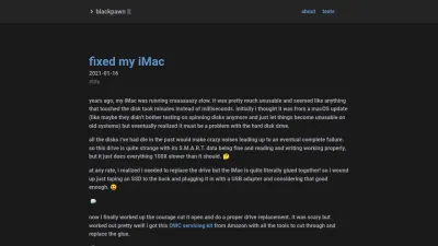 Screenshot of Blackpawn.com