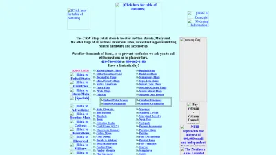 Screenshot of Crwflags.com