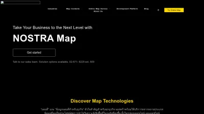 Screenshot of Nostramap.com