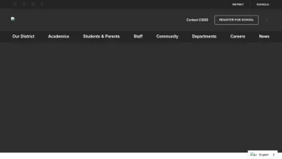 Screenshot of Csisd.org