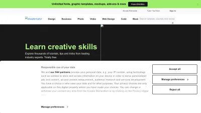 Screenshot of Tutsplus.com
