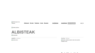 Screenshot of Eitb.eus