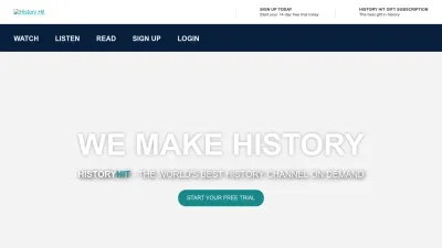 Screenshot of Historyhit.com