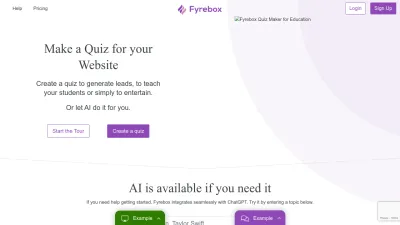Screenshot of Fyrebox.com