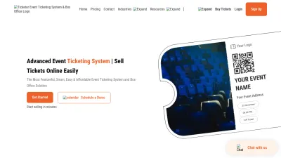 Screenshot of Ticketor.com