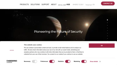 Screenshot of Supremainc.com