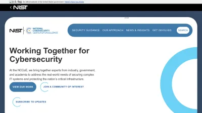 Screenshot preview of nccoe.nist.gov