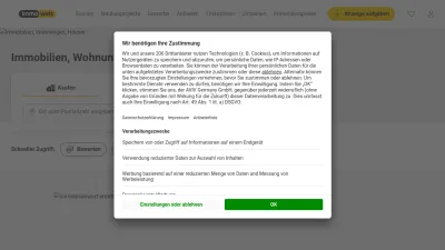 Screenshot of Immowelt.de