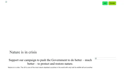 Screenshot of Greenparty.org.uk