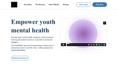 Screenshot of Superbetter.com